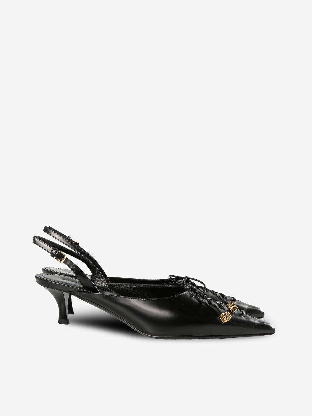 Black heels, side view