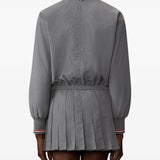 Grey jacket, full body view