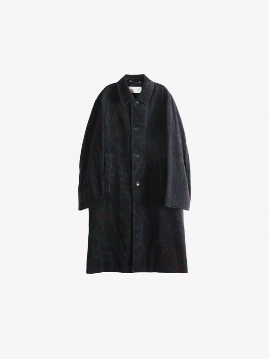 Navy jacket, front view