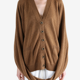 Brown knitwear, front view