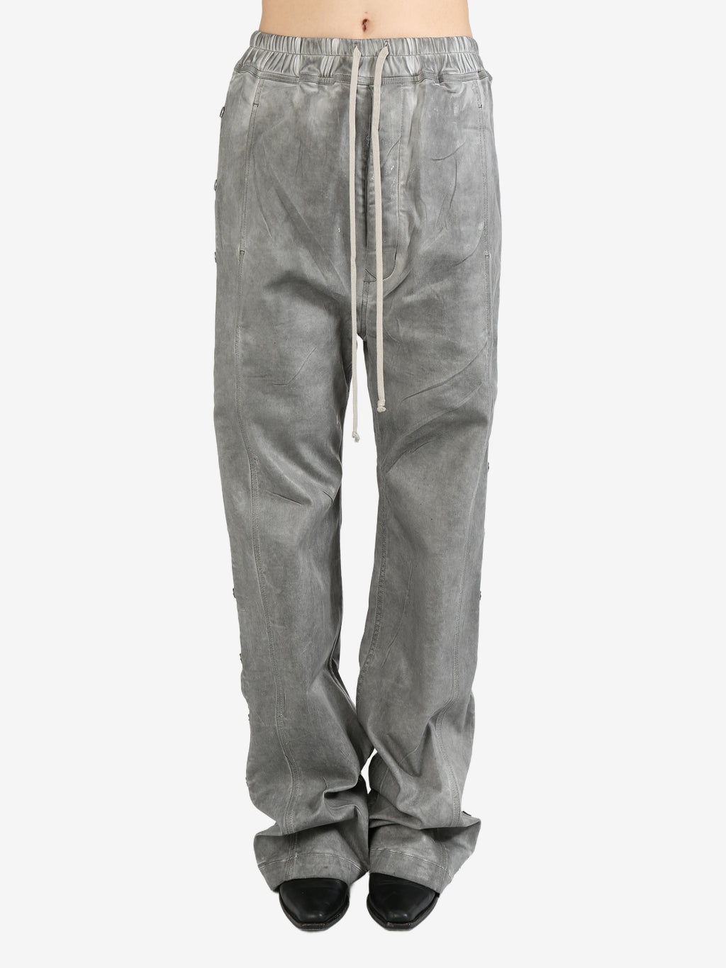 RICK OWENS DRKSHDW - Women Denim Pusher Pants