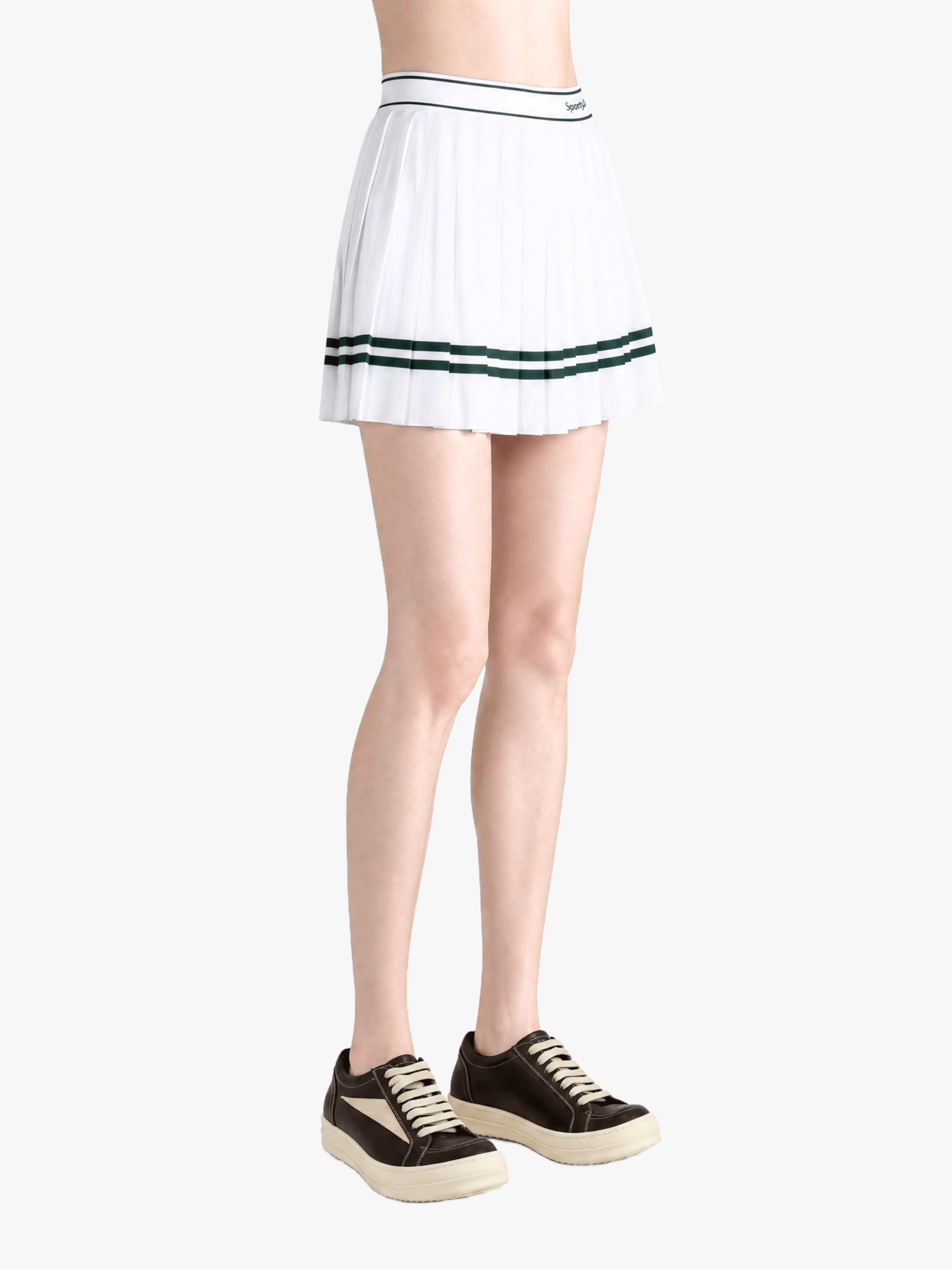 White dress, full body view