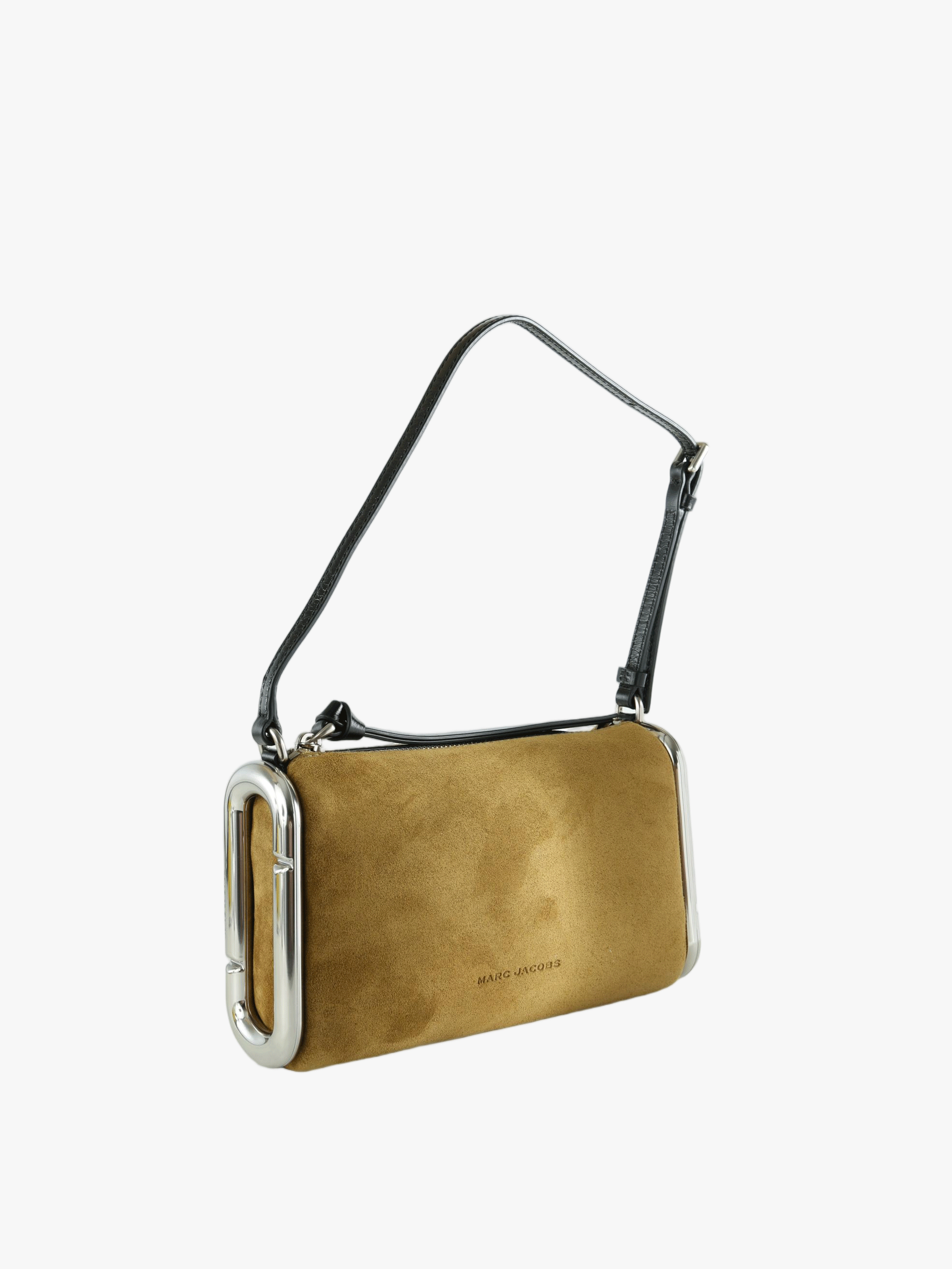 Tan bag, front view