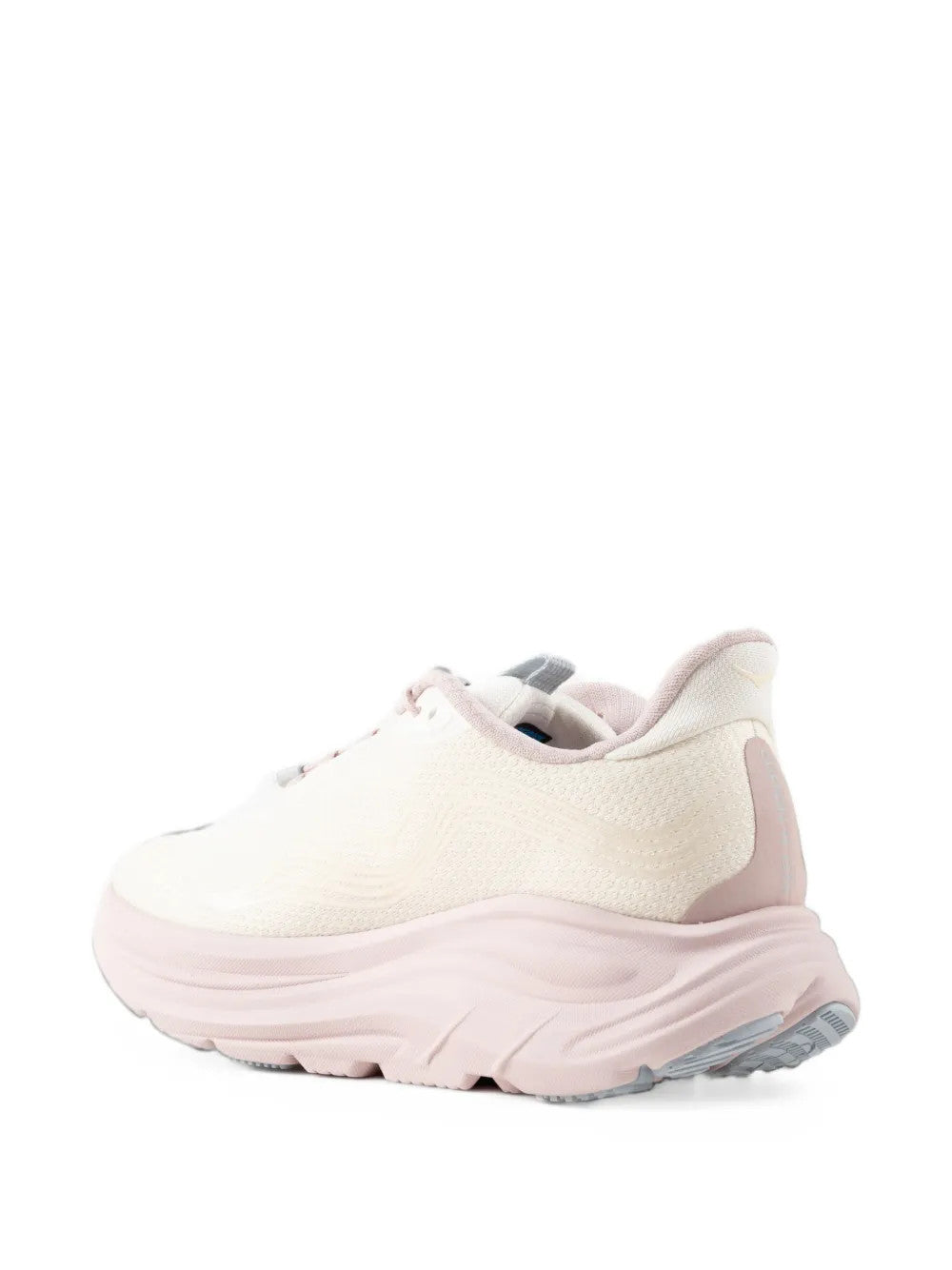 Pink shoes, side view