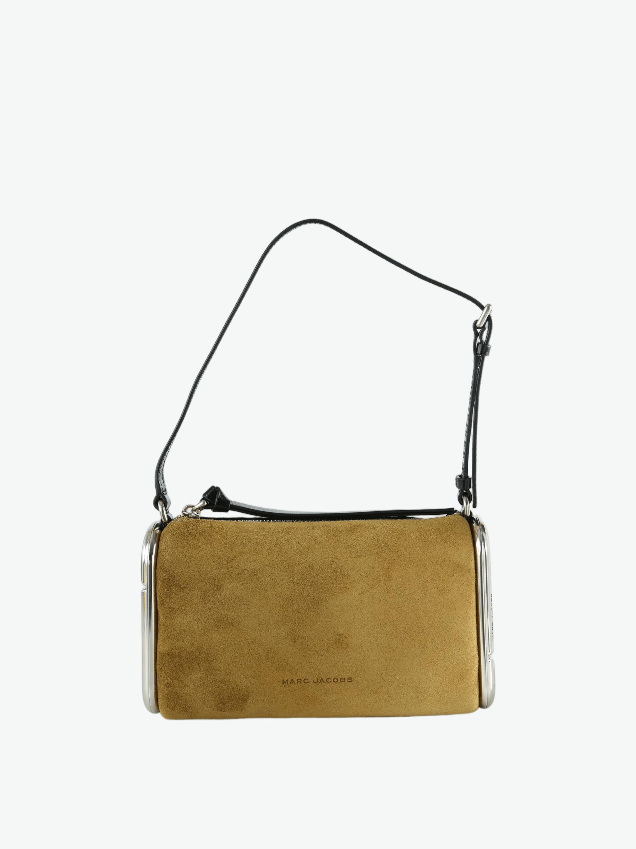 Tan bag, front view