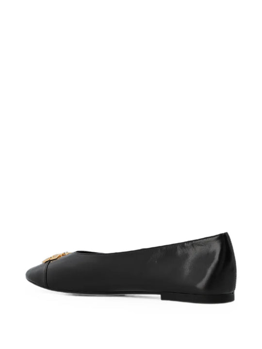 Black shoes, side view