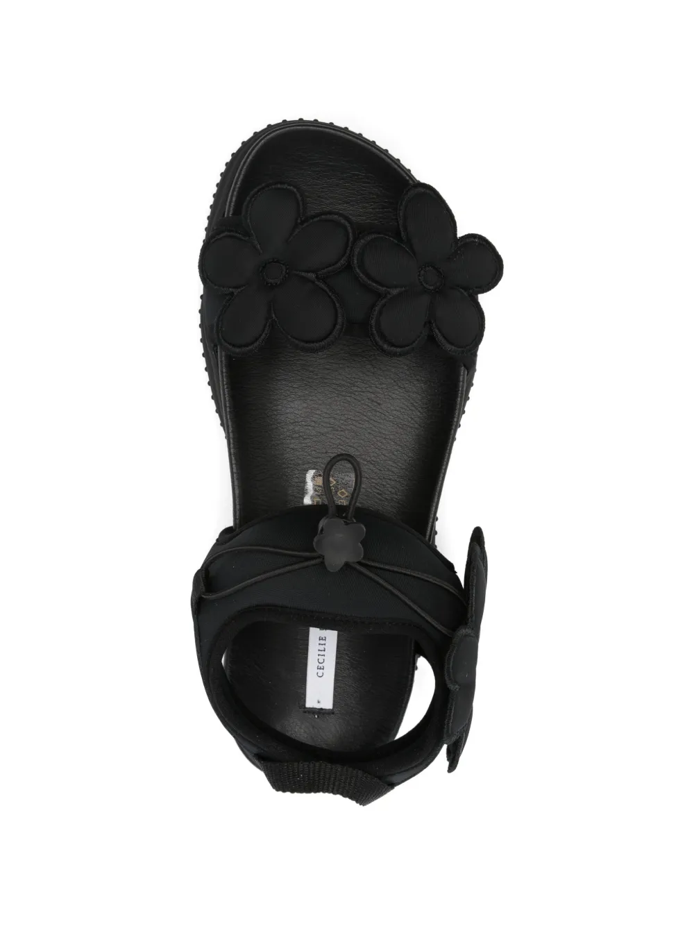 Black shoes,top view