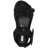 Black shoes,top view