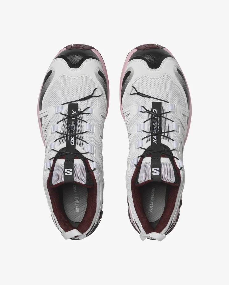 White sneaker, top view