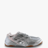 Grey shoes, side view