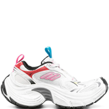 White sneaker,front view