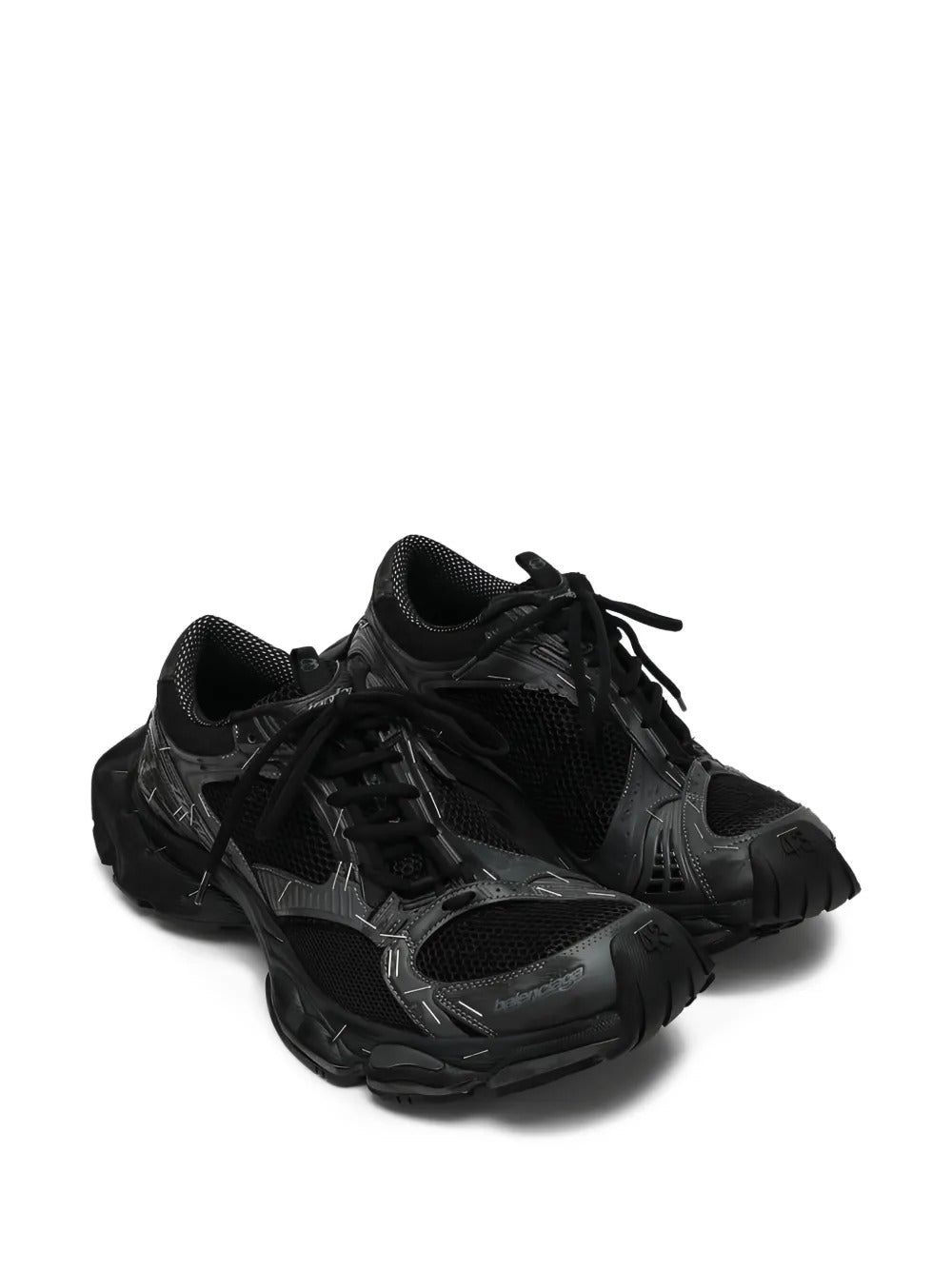 Black sneakers, side view