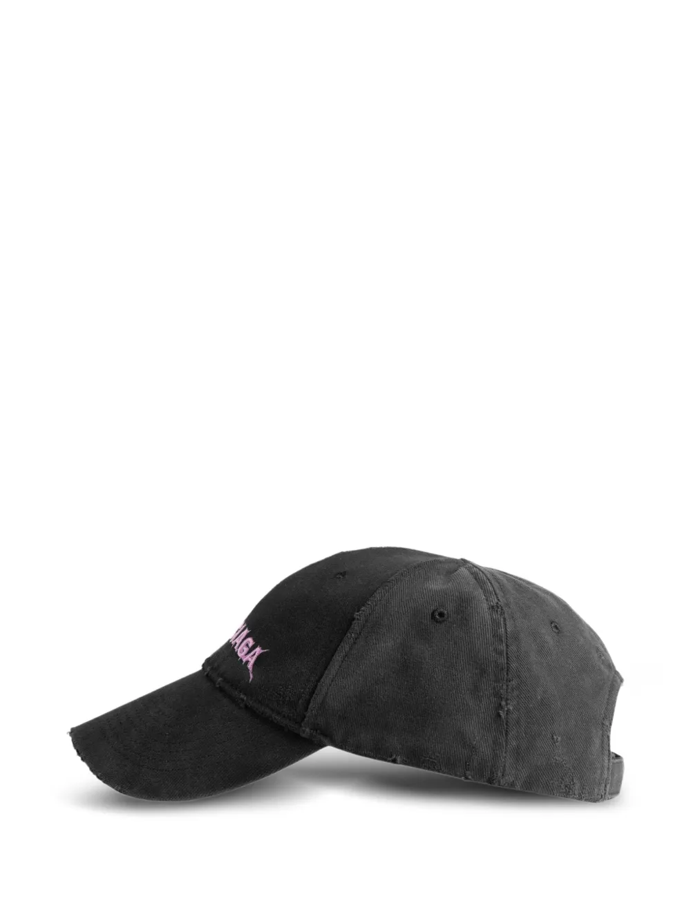 Black hat, side view