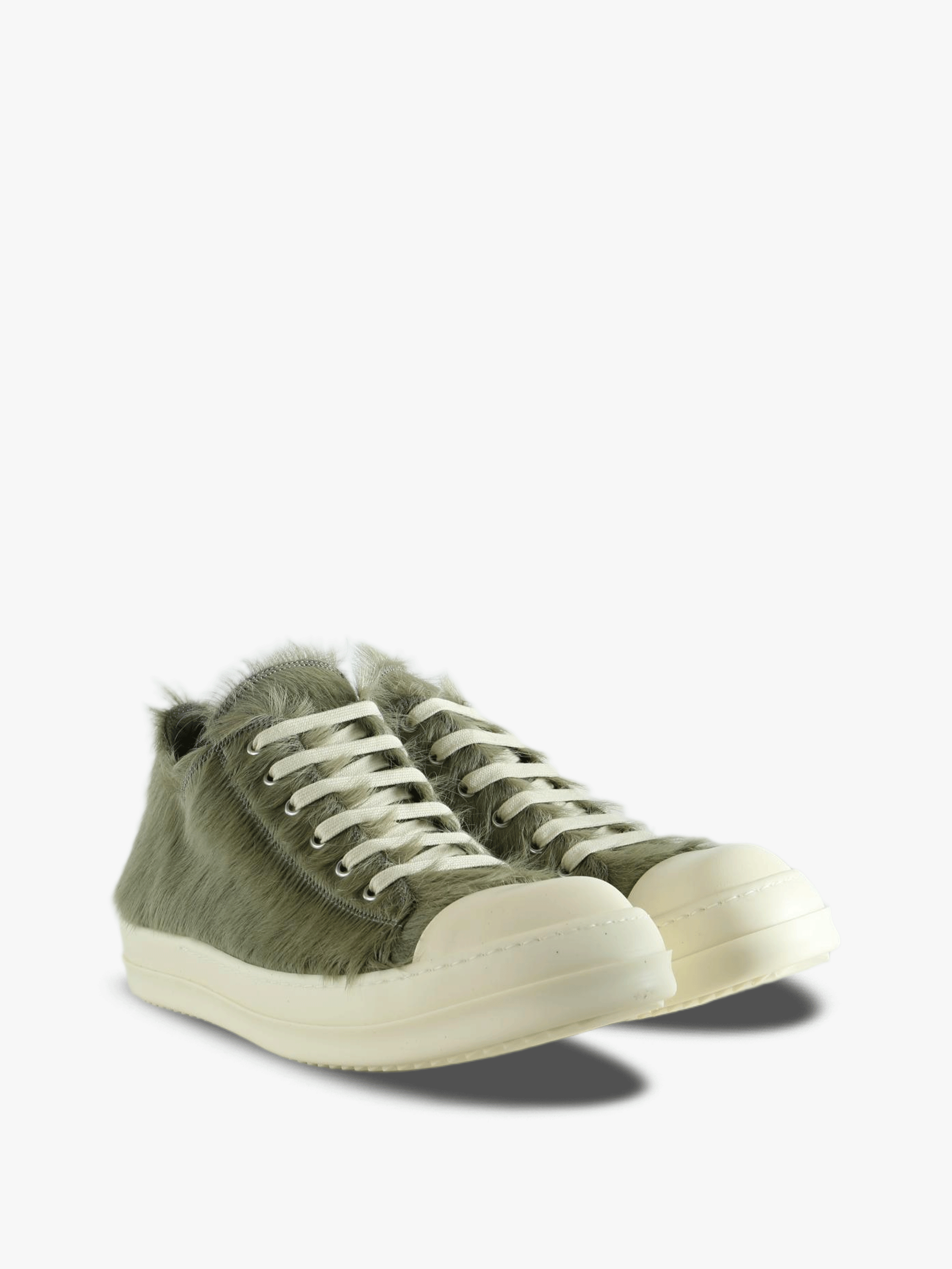 Grey shoes, front view
