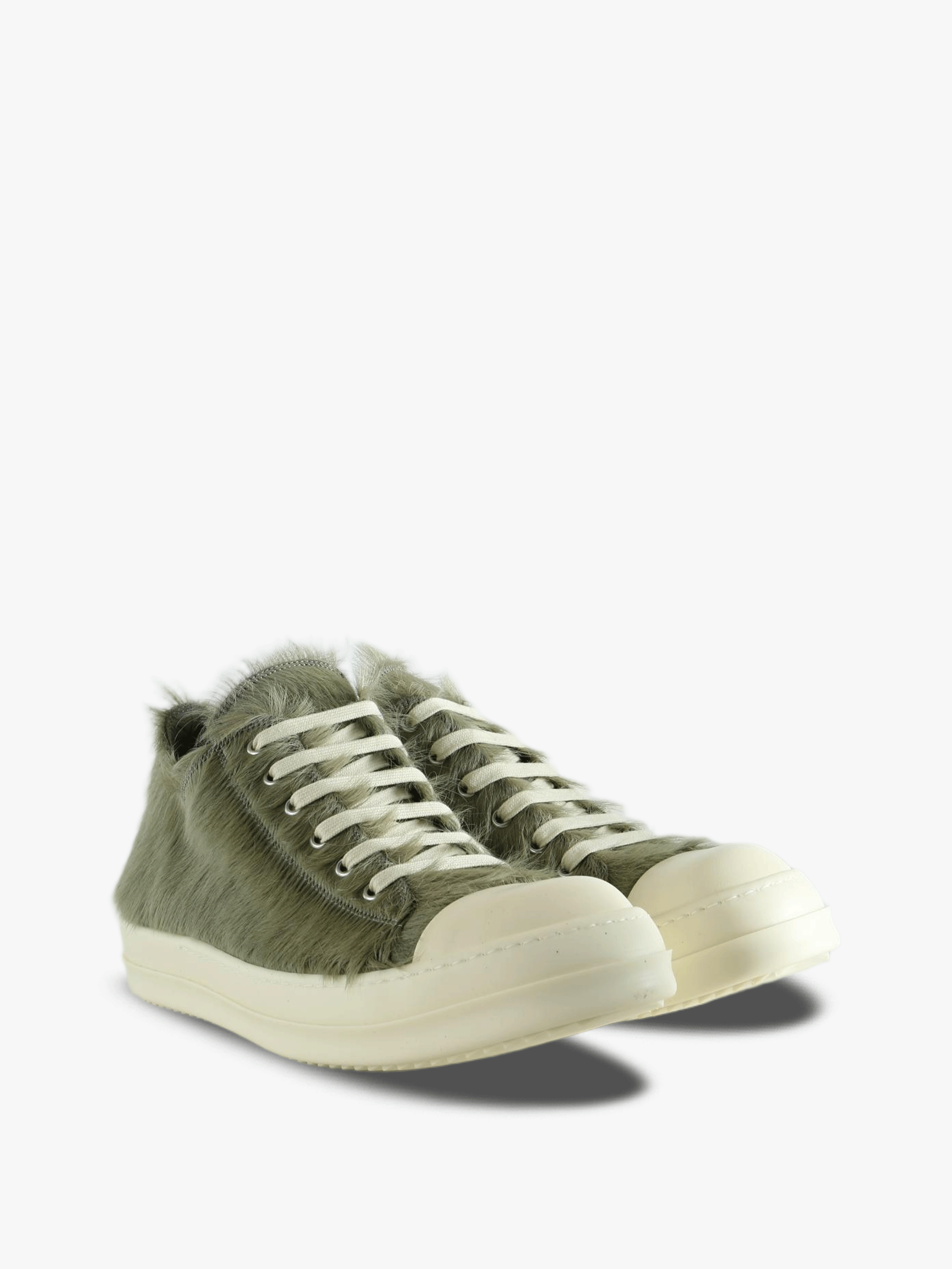 Grey shoes, front view