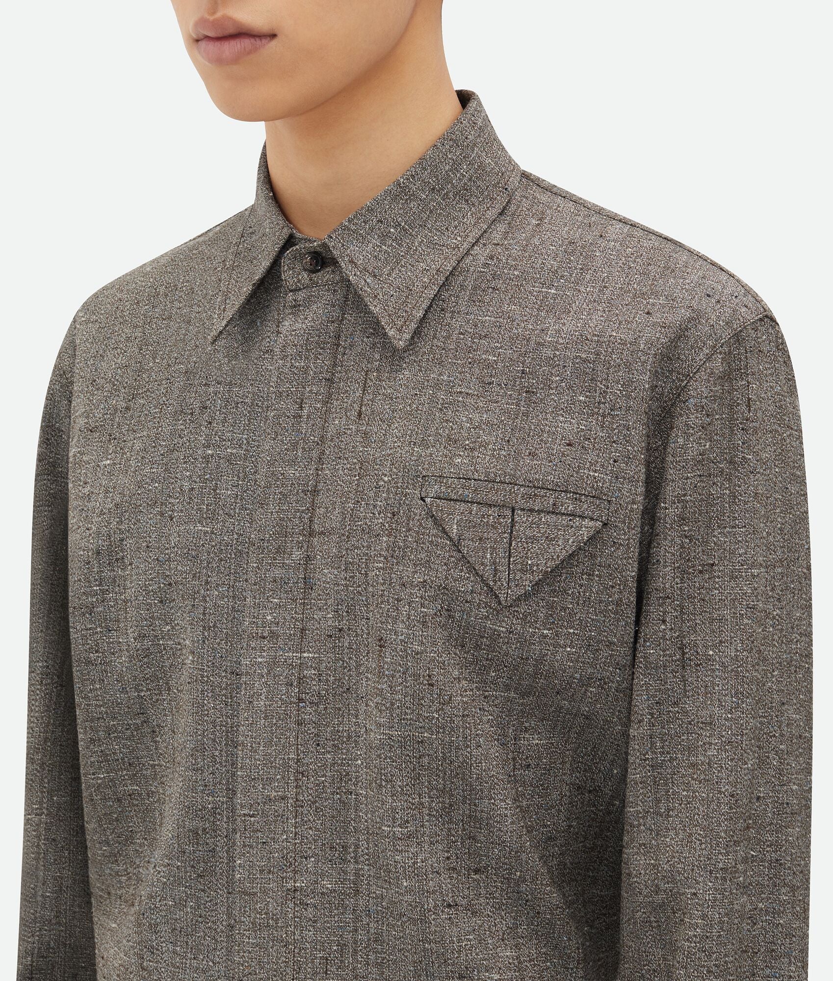 BOTTEGA VENETA Men Cotton Twill Shirt – Atelier New York