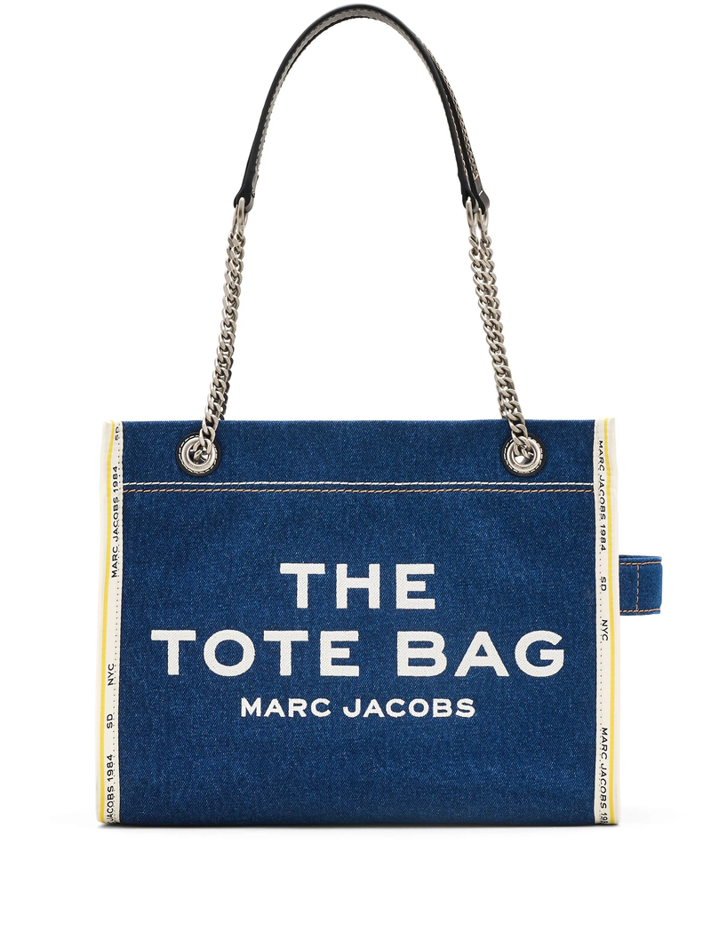 MARC JACOBS - Women The Denim Chain Medium Tote Bag