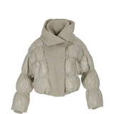 Tan jacket, front view