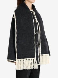 TOTEME - Women Embroidered Scarf Jacket