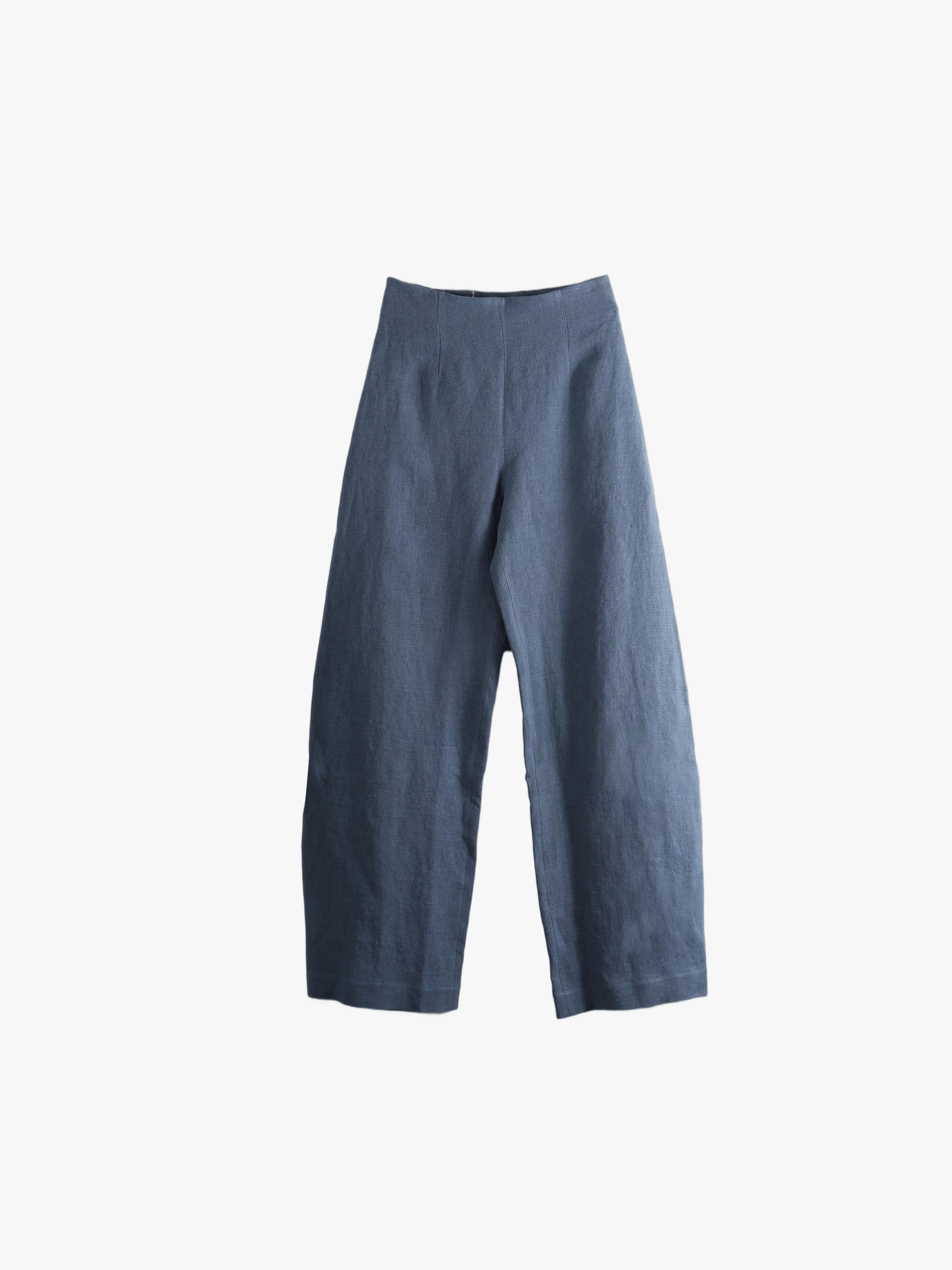 Blue pants, front view