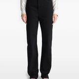 Black pants, full body view