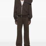 Brown pants, full body view