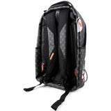 Black bag, back view