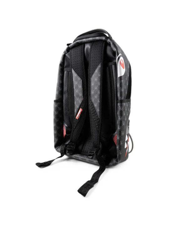 Black bag, back view