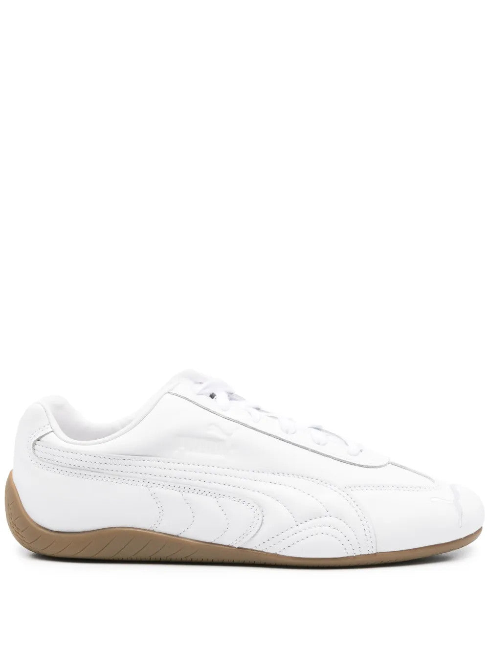 White shoes, side view