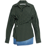 Green dress, front view