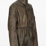 RICK OWENS - Women Collared Mac Bomber