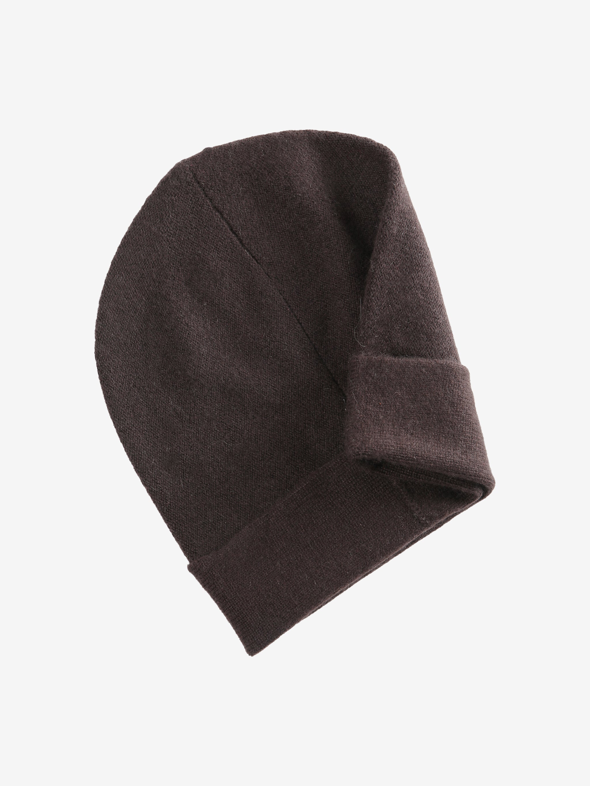 Brown hats, side view