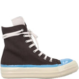 Brown sneakers, front view