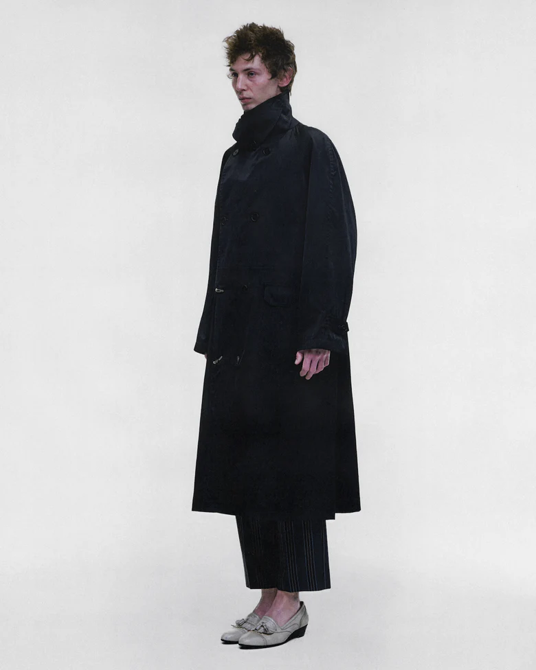 Black jacket, full body view