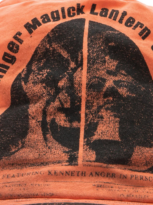 Orange hat, front view