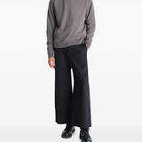 Grey sweater, full body view