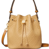 tan bag, front view