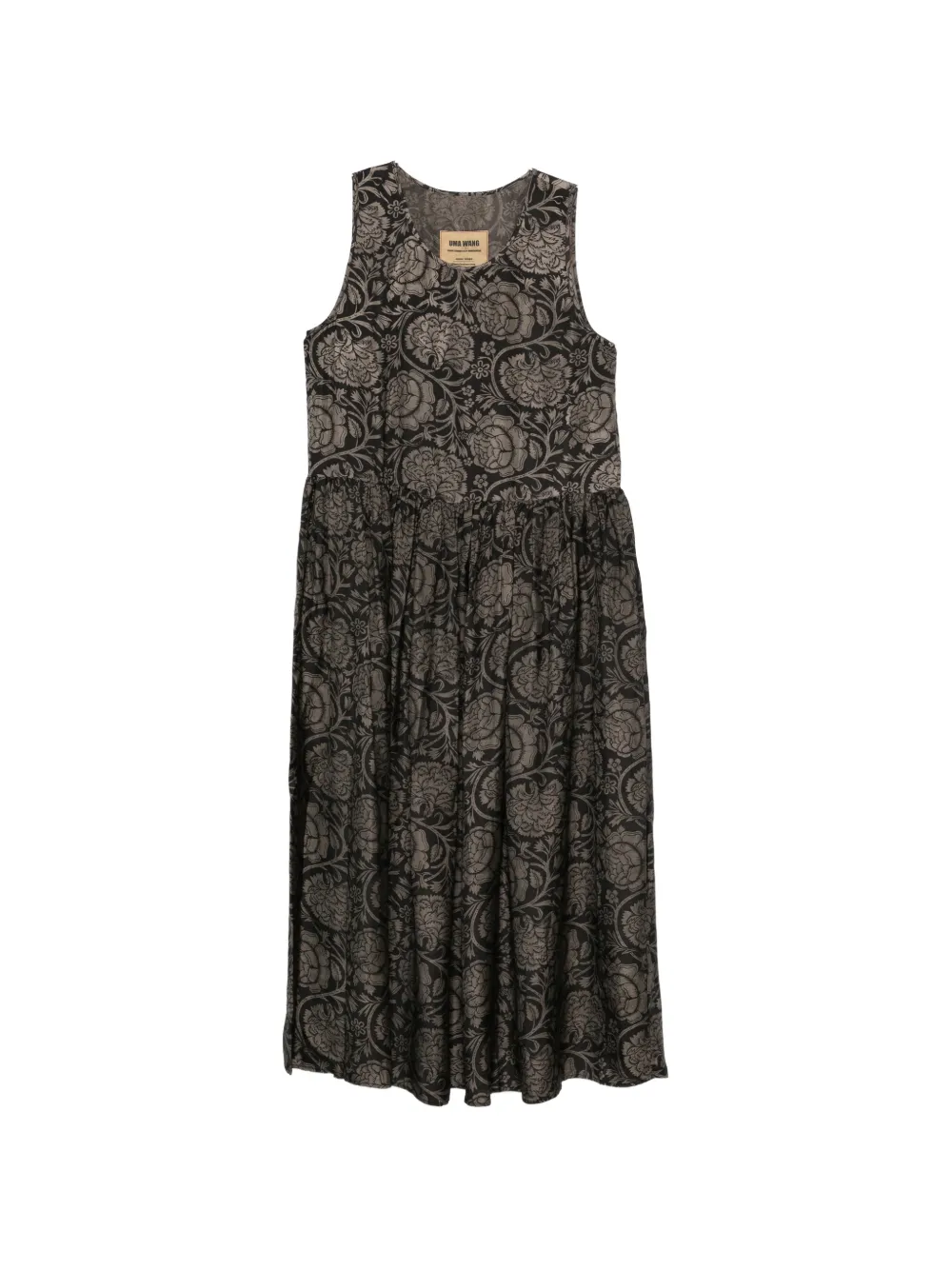 Grey dress,front view