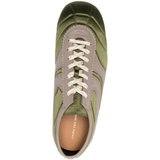 Green shoes,top view