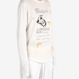 ANN DEMEULEMEESTER - Women Dot Wrinkled Cropped Longsleeves Top