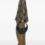 Grey shirt, full body view