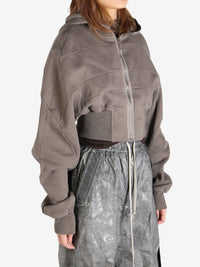 RICK OWENS DRKSHDW - Women Collage Gimp Hoodie