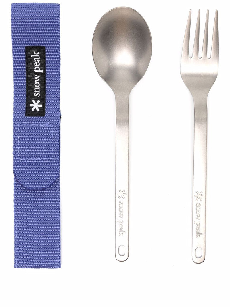 SNOW PEAK - Titanium Fork & Spoon Set