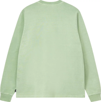 STUSSY - Men Pigment Dyed Long-Sleeve Crew Top