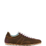 Brown shoes, side view