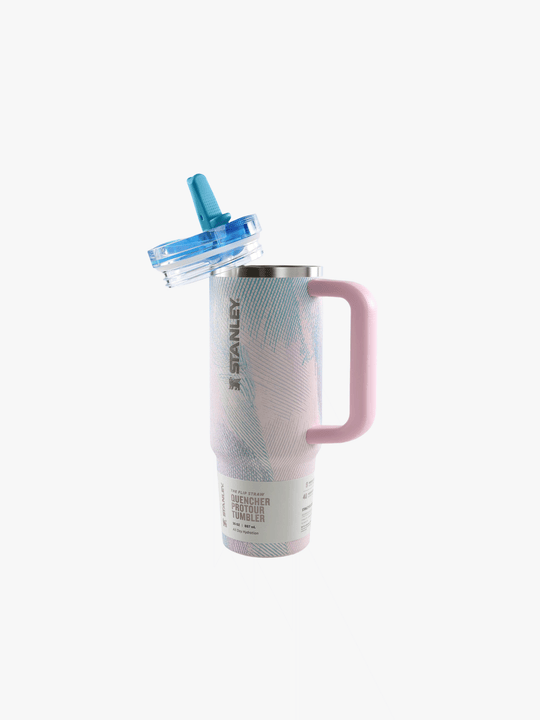 Pink cup, front view