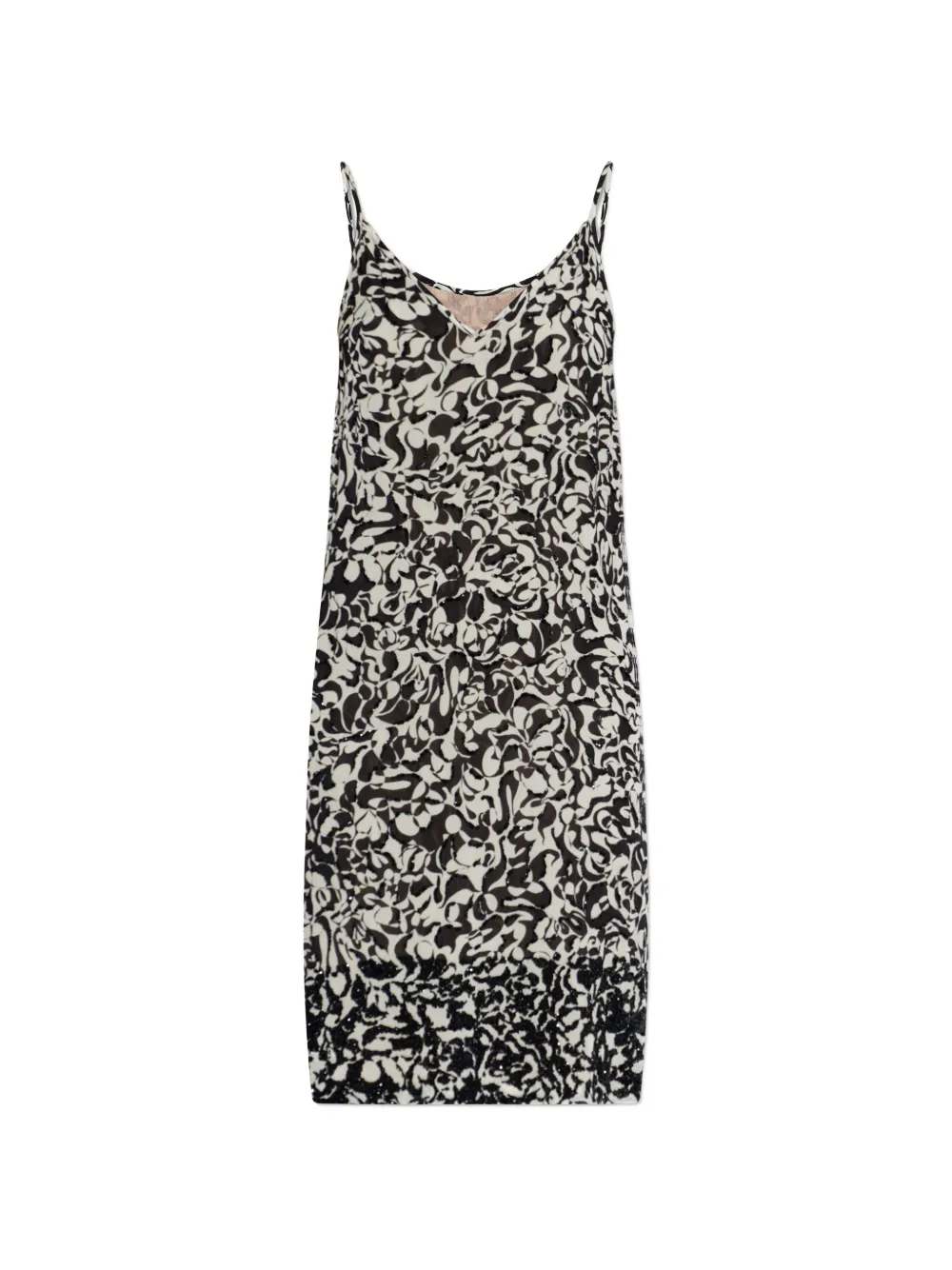 Black dress, front view