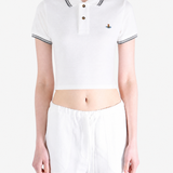 White t-shirt worn by a person, showing the t-shirt fit
