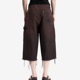 Brown pants, full body view