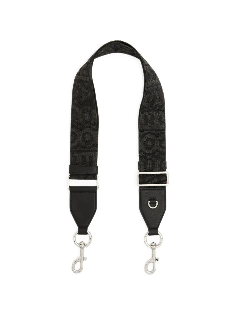 Black accessories, front view
